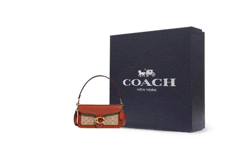 Сумка женская Coach Tabby 26 Beaded Zipper Zip - Boxette Shop